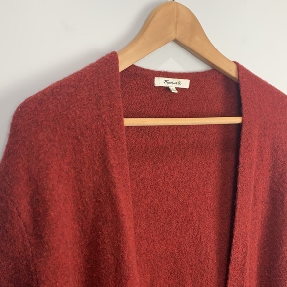 Madewell Walker Cozy Cardigan Coziest Yarn Sweater - Picture 4 of 10